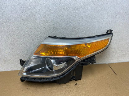 2011 to 2015 Ford Explorer Left Driver LH Halogen Headlight AI3600 DW0