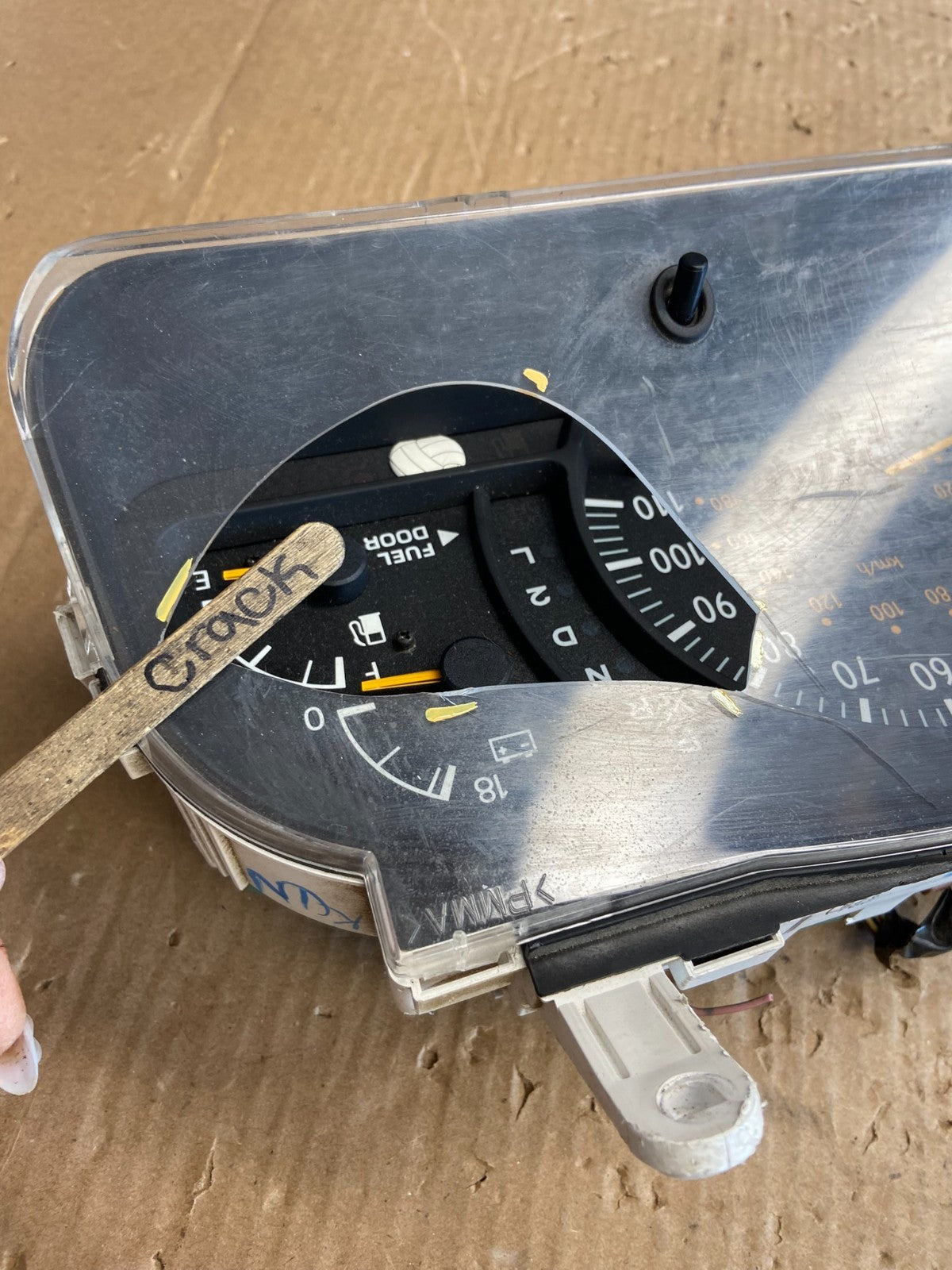 2000 to 2002 Toyota Tundra Speedometer Cluster Gauge AF15944
