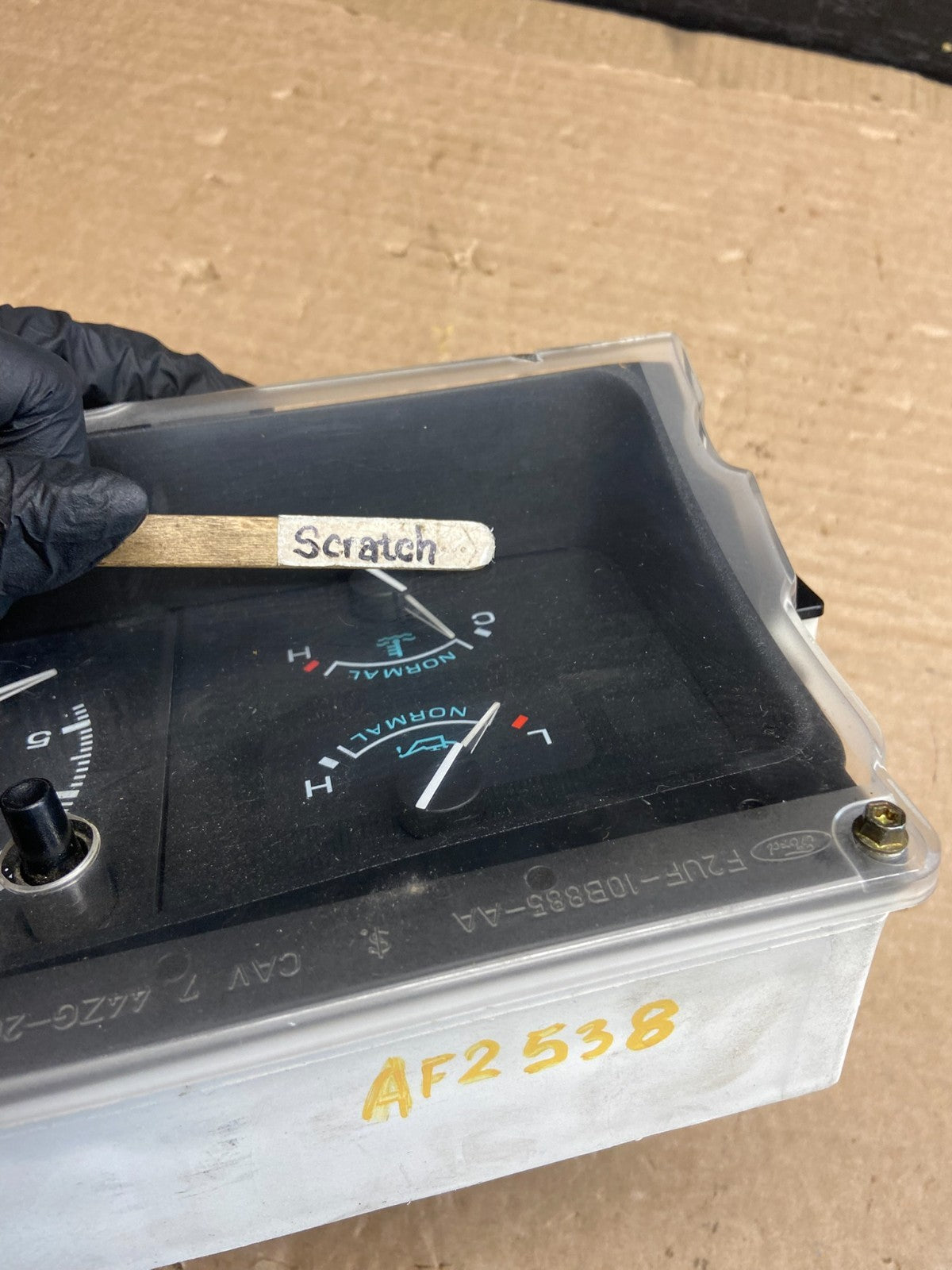 1992 to 1996 Ford F150 F-Series Bronco Speedometer Cluster Gauge af2538 DG3