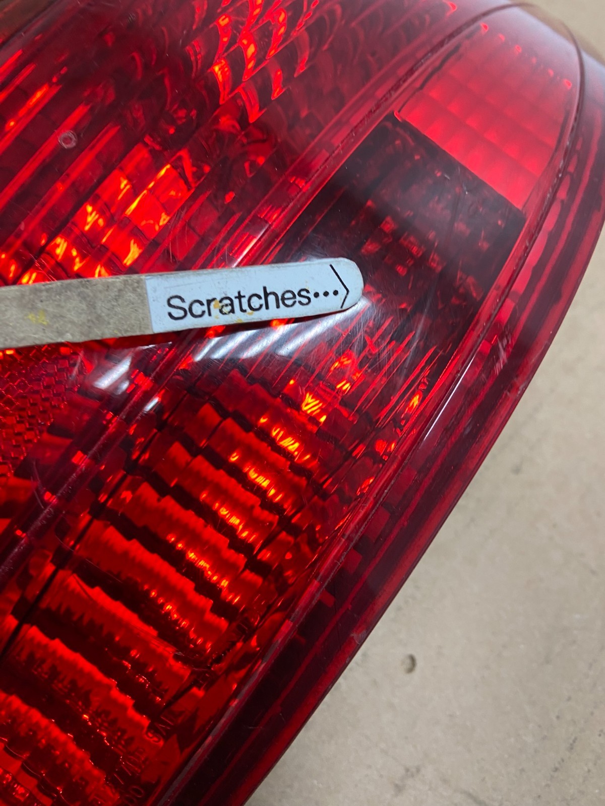 2005 Honda Accord Right Passenger Rh Side Tail Light Oem AB6339 DW3