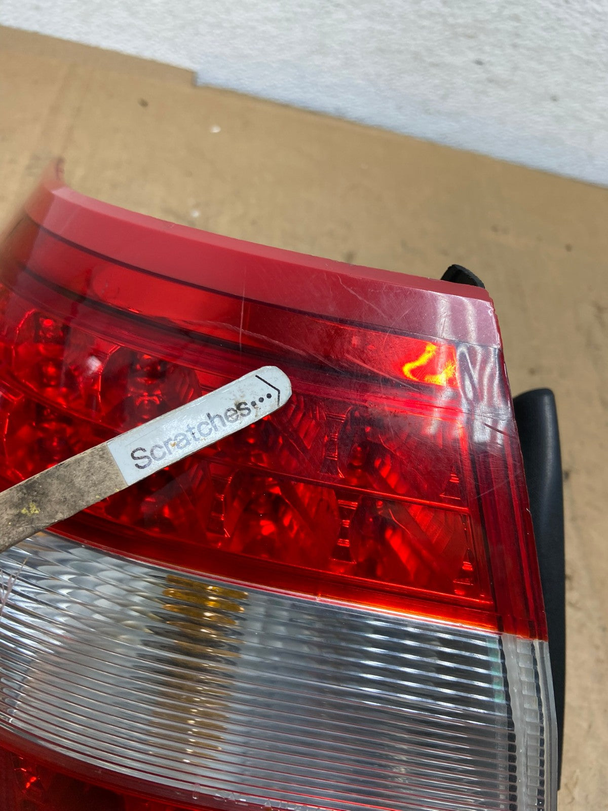 2007 to 2009 Lincoln MKZ Zephyr Left Driver Lh Side Tail Light AD0597 LK3