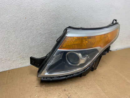 2011 to 2015 Ford Explorer Left Driver LH Halogen Headlight AI9079 DW2