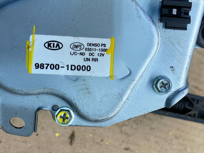 2007-2012 Kia Rondo Rear Glass Windshield Wiper Motor R8844 DG6