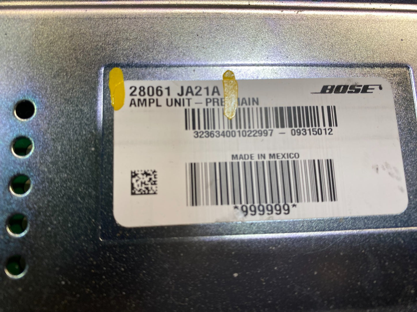 2013 2018 Nissan Altima Radio Stereo Audio Amplifier Amp Sound Y1189 DG3