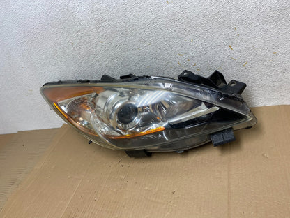 2010 - 2013 Mazda 3 Halogen Right Passenger Rh Side Headlight AI1186 DW1