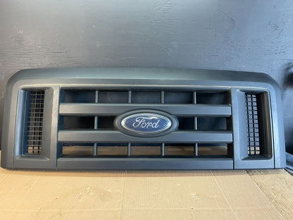 2008 to 2014 Ford Econoline E150 E250 Front Upper Chrome Grill Grille AC2210 DG0