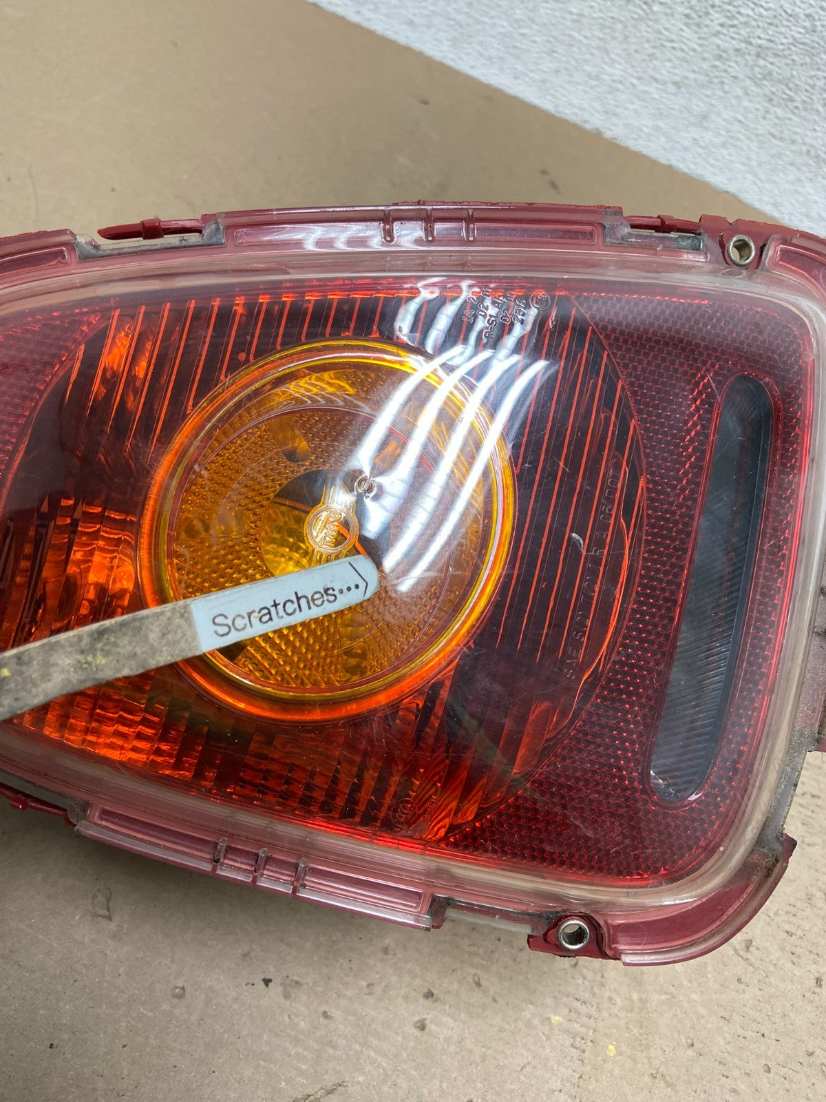 2007 2008 2009 2010 Mini Cooper Left Driver Lh Side tail light AF5042 DW3