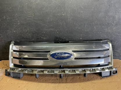 2007 2008 2009 2010 Ford Edge Front Upper Chrome Grill Grille Oem Y6458 DG0