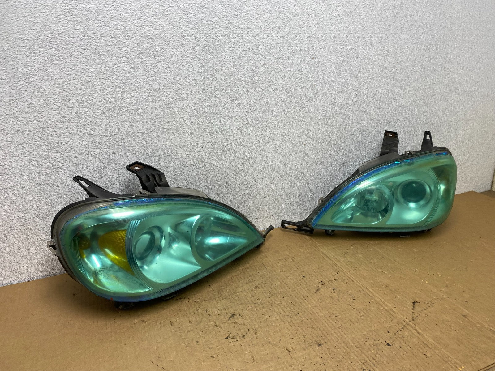 2002 - 2005 Mercedes ML ML350 ML500 Left+Right Side Halogen Headlights AC8145 DW2