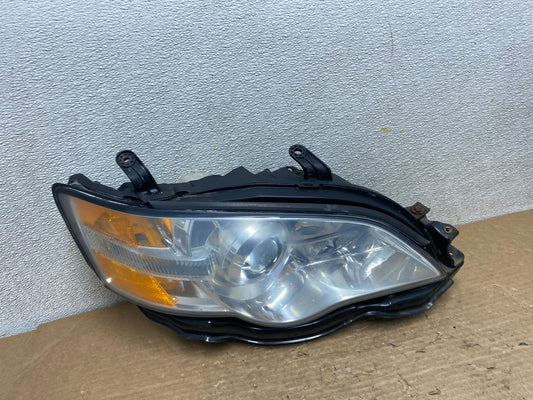 2006 to 2007 Subaru Legacy Right Passenger RH Side Black Headlight Z3046 DW0