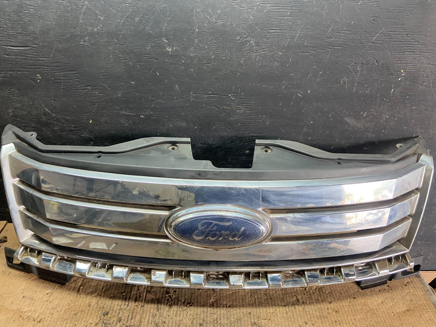 2007 2008 2009 2010 Ford Edge Front Upper Chrome Grill Grille Oem R7210 DG0