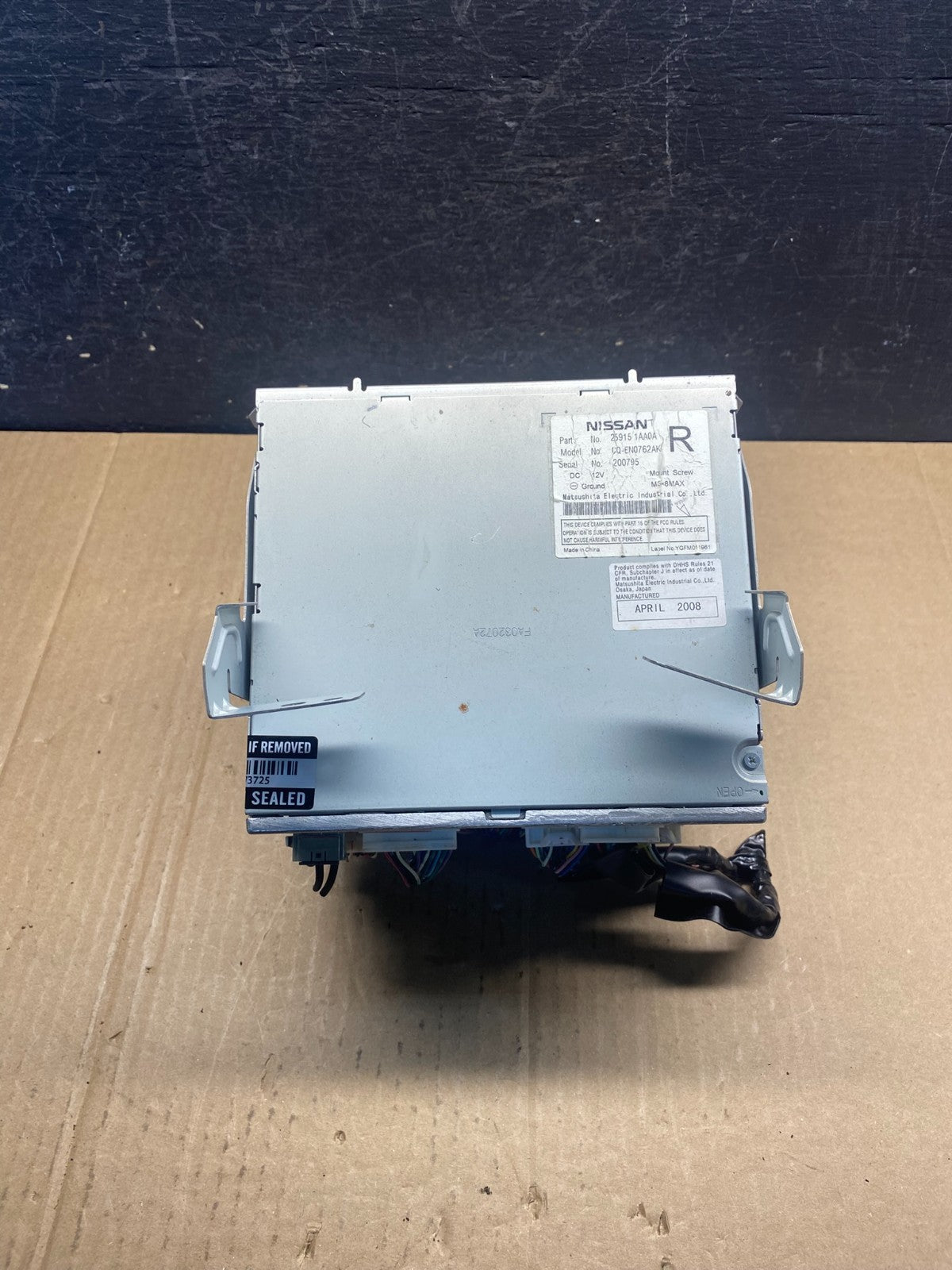 2009 - 2010 Nissan Murano Maxima M35 M37 Radio CD Receiver ag3755 DG3