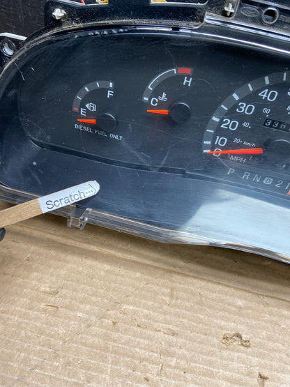 2001 - 2002 Ford Econoline E250 E350 Van Speedometer Instrument Cluster w1707 DG1