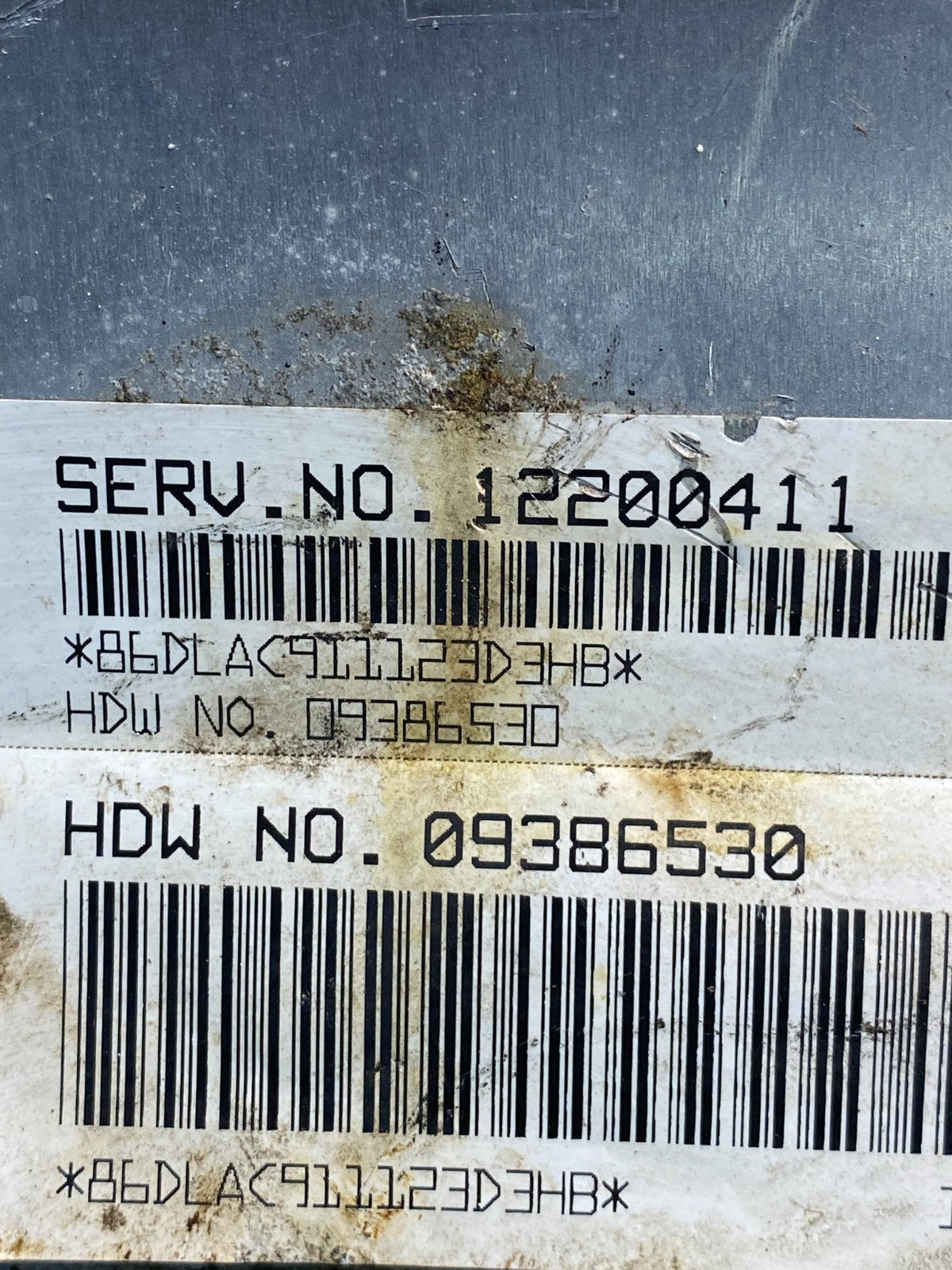 2001-2002 Silverado Tahoe Engine Computer Module 12200411 ECM ECU ah9569 DG2