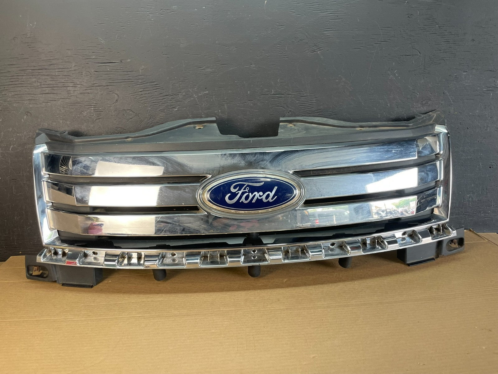 2007 2008 2009 2010 Ford Edge Front Upper Chrome Grill Grille AE8600 DG0