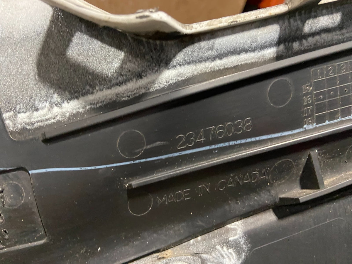 2016 2017 Chevrolet Equinox Front Upper Bumper Cover AG06617