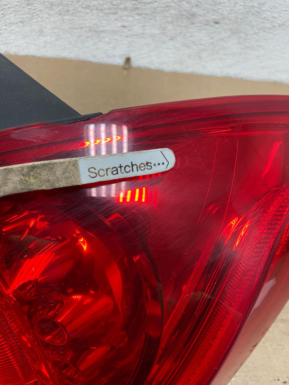 2008-2013 Infiniti G37 Coupe Right Passenger RH Side Tail Light AF5100 LK3