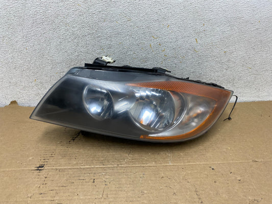 Halogen 2006 to 2008 BMW 3 Series Headlight Left Driver LH AH8087 DW0