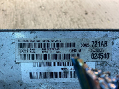 2007 Jeep Commander Engine Computer ECM P68026721AB Z2457 DG4