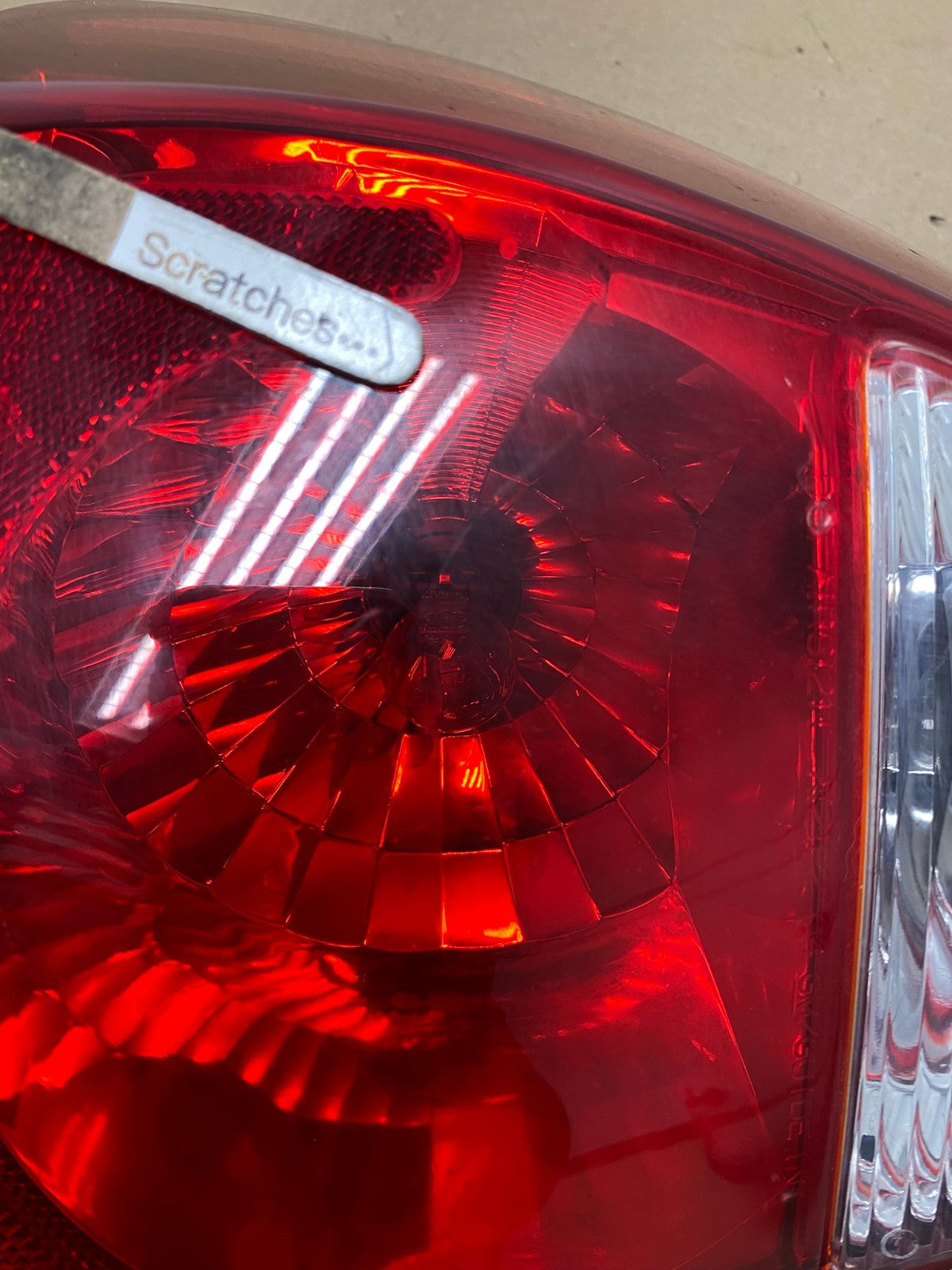 2004 to 2008 Chevrolet Malibu Left Driver Lh Side Tail Light AG4136 LK3