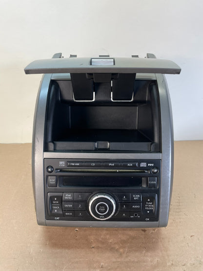 2010-2012 Nissan Sentra Center Dash Radio Bezel Panel Cubby Storage AI0590 DG4