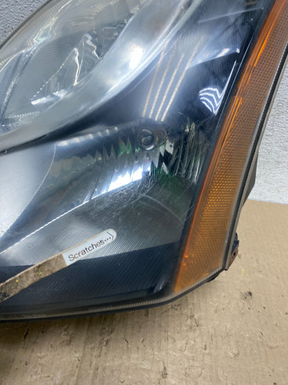 2010 - 2012 Nissan Sentra Halogen Left Driver LH Side Black Headlight AE9753 DW3