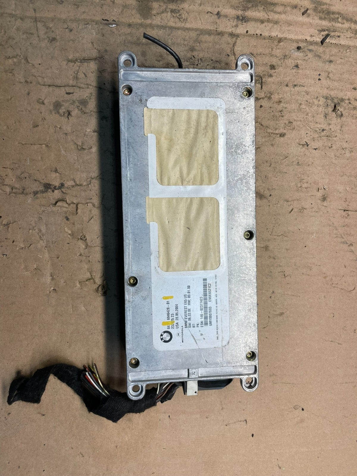 2002 to 2005 Bmw Bluetooth  Control Module Computer Telematics OEM t7474 DG0
