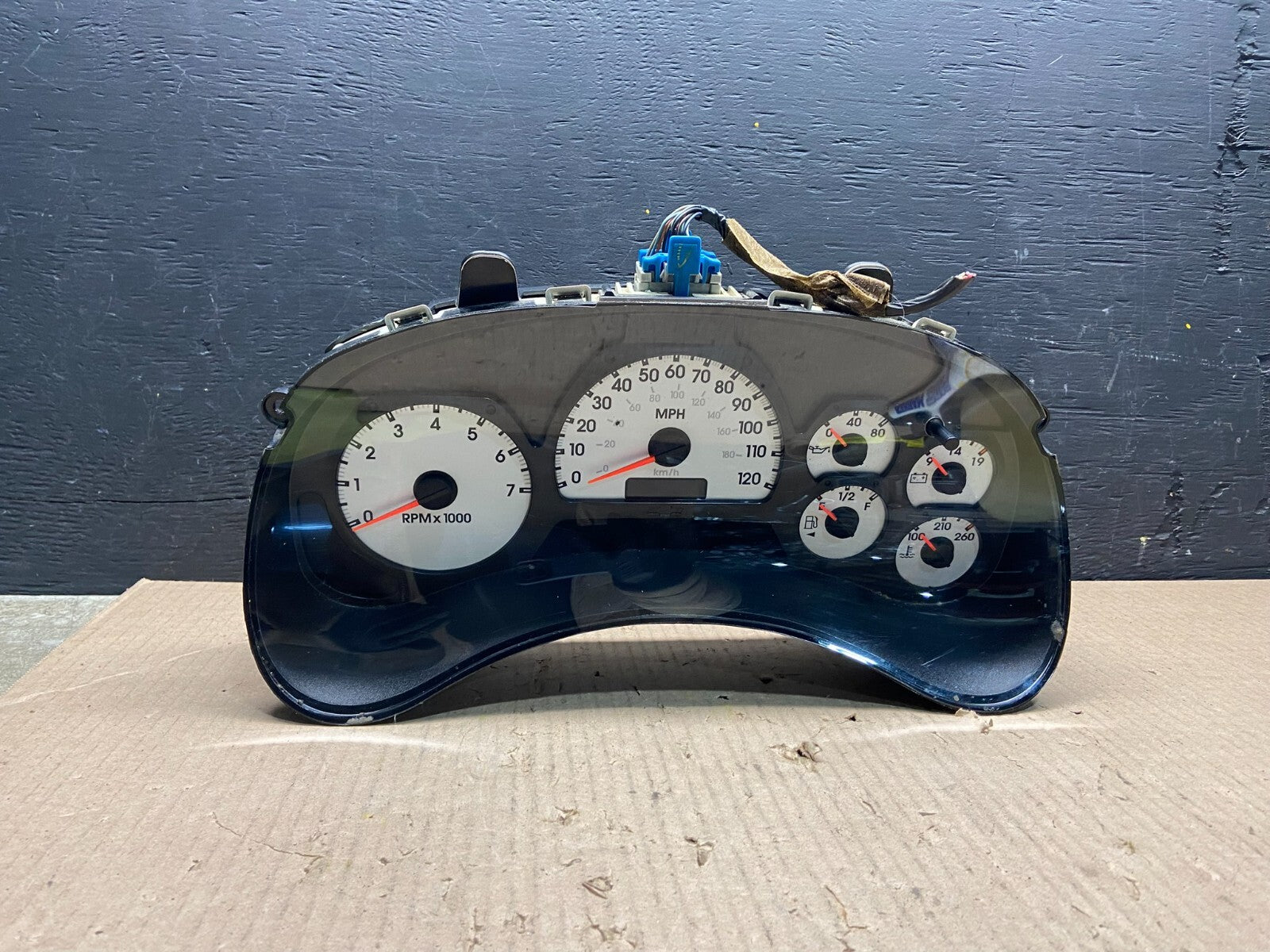 2003 2004 2005 Chevrolet Trailblazer Speedometer Cluster Gauge F5032 DG10
