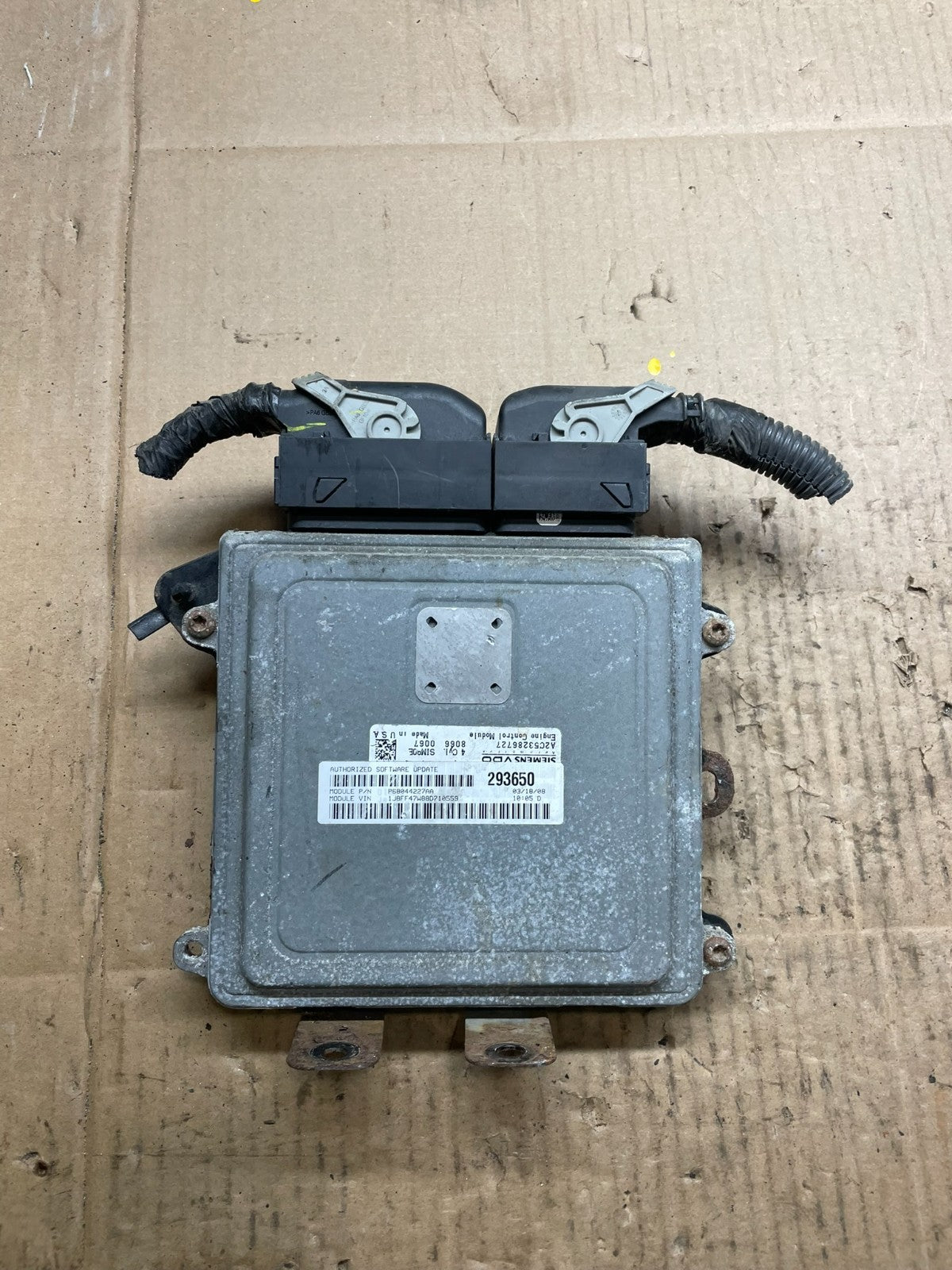 2008 Jeep Patriot PCM ECM ECU Engine Computer Module R3914 DG0