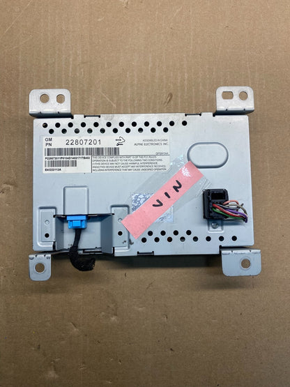 2010 - 2011 Chevrolet Equinox Radio Display Screen Information Dash Oe AG1794 DG3