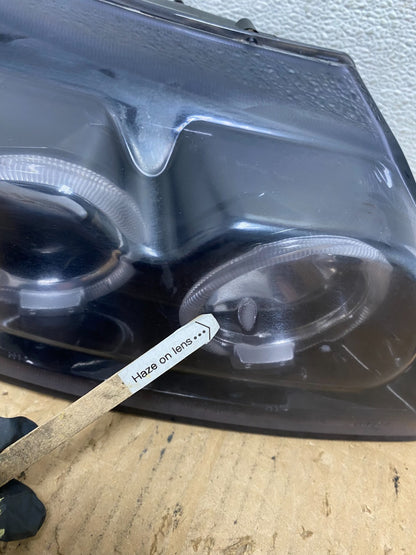 1999 to 2004 Ford Mustang Left+Right Set Side Black LED Headlights AD1076 DG3