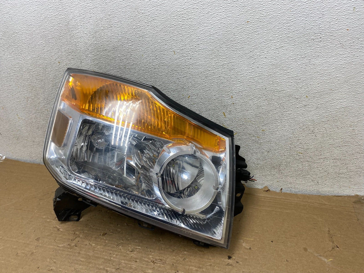 2008 - 2015 Nissan Armada Right Passenger RH Headlight Halogen DEPO AH9055 DW2