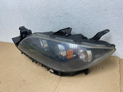 2004 to 2009 Mazda 3 Sedan Left Driver LH Side Headlight AE9010 DW1
