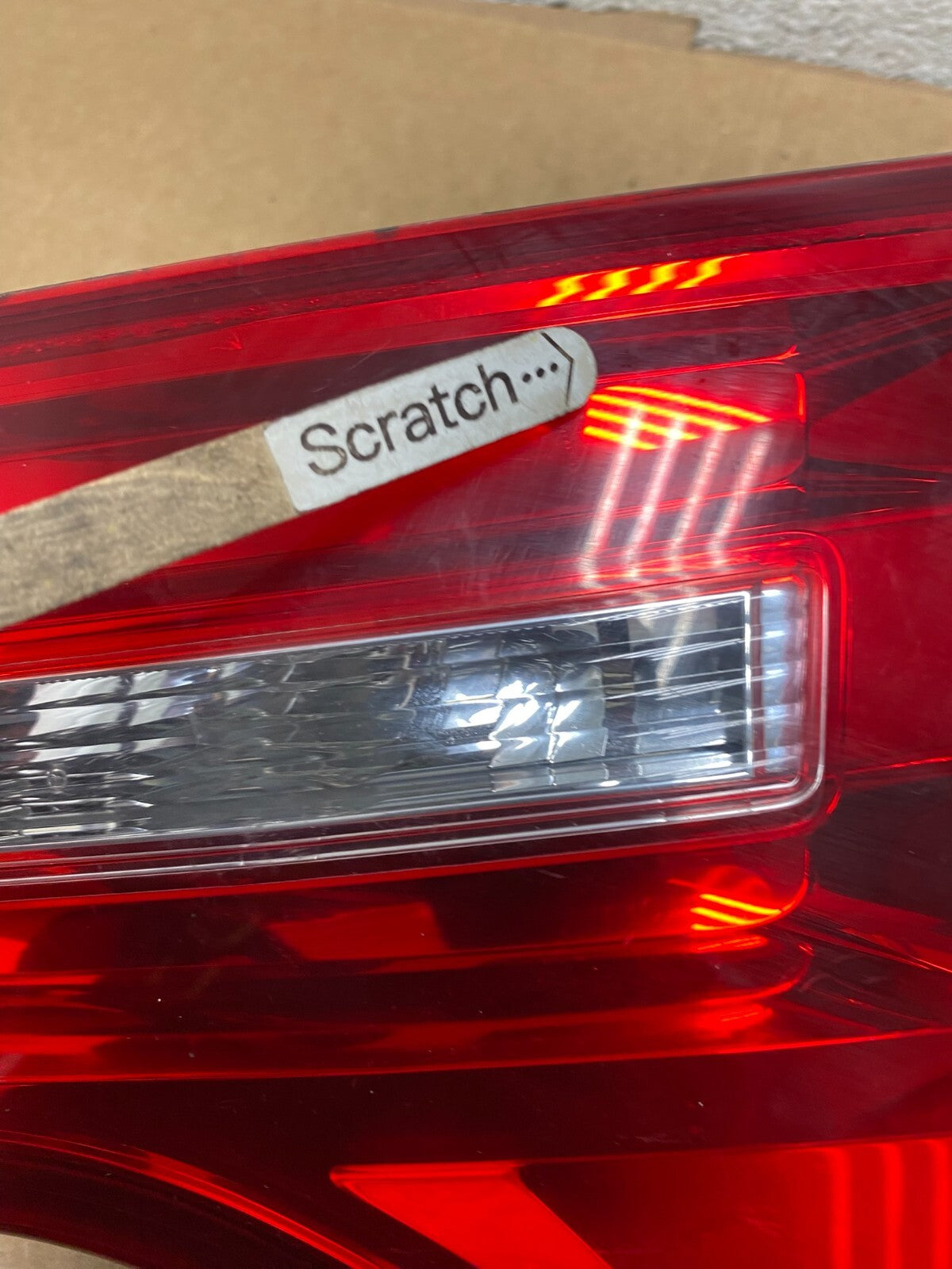 2007 2008 2009 Acura Mdx Right Passenger Rh Side Inner Tail Light Oem O5686 DW3