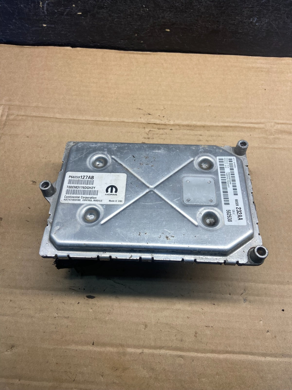 2016 2019 Dodge Journey 3.6L ECU ECM Engine Computer Module AE2491 DG1