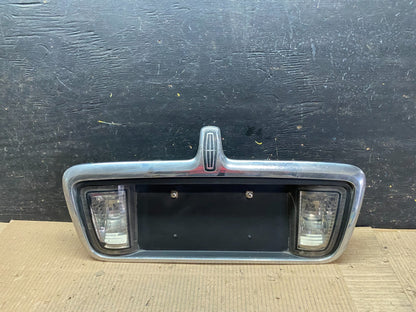 2003 to 2006  Lincoln LS Rear License Plate Trim Panel OEM W5927 DG0