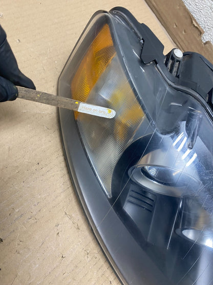 Xenon 2003 to 2006 Audi A4 Convertible Right Passenger RH Headlight U2646 DW6