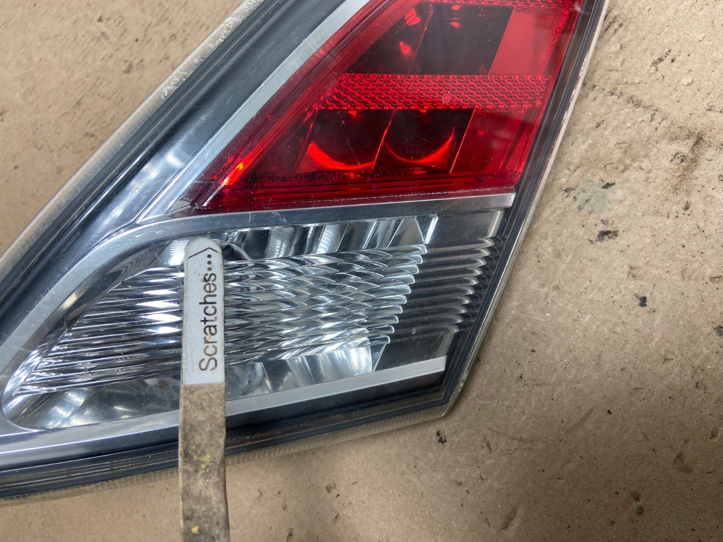 2009 - 2013 Mazda 6 Right Passenger RH Inner Tail Light AF4937 LK3