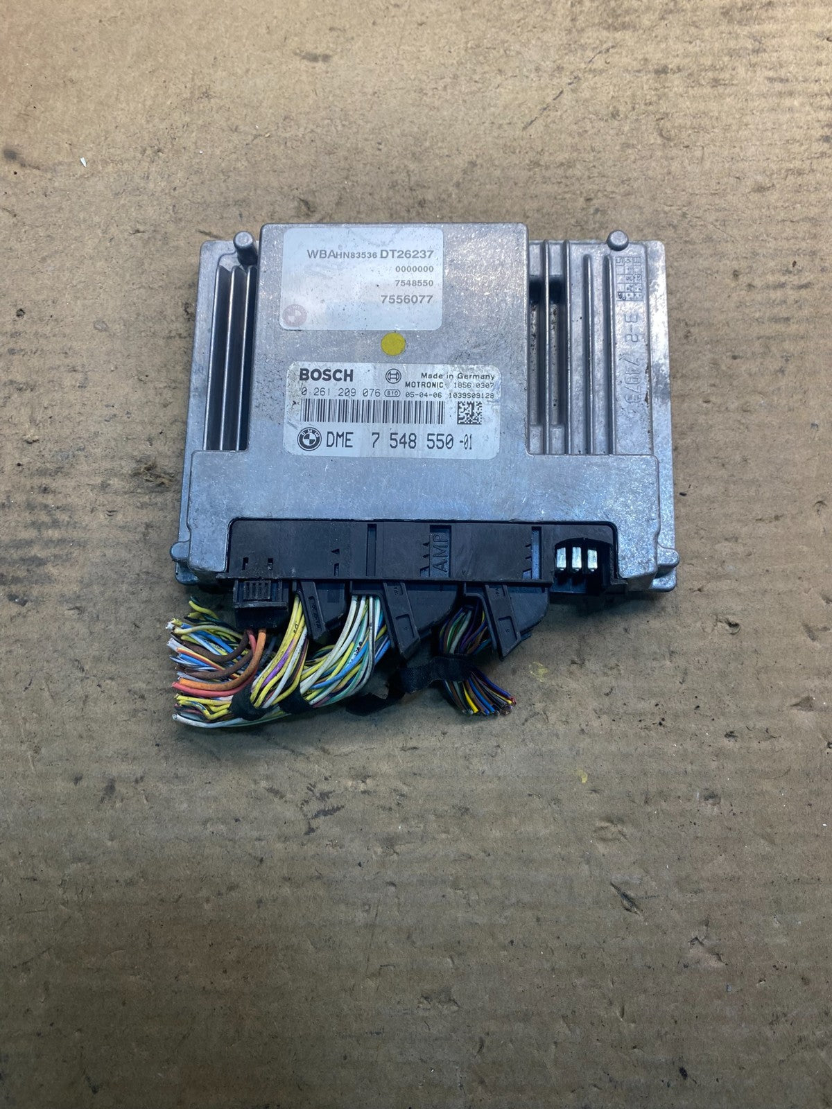 2006 to 2007 Bmw 550i 750i Engine Computer ECU Control Module ECM aa2821  DG0
