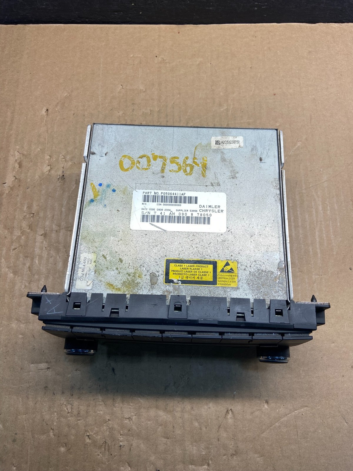 2007-2012 Chrysler Dodge Jeep Ram Radio CD MP3 AUX Receiver AF9417 DW3