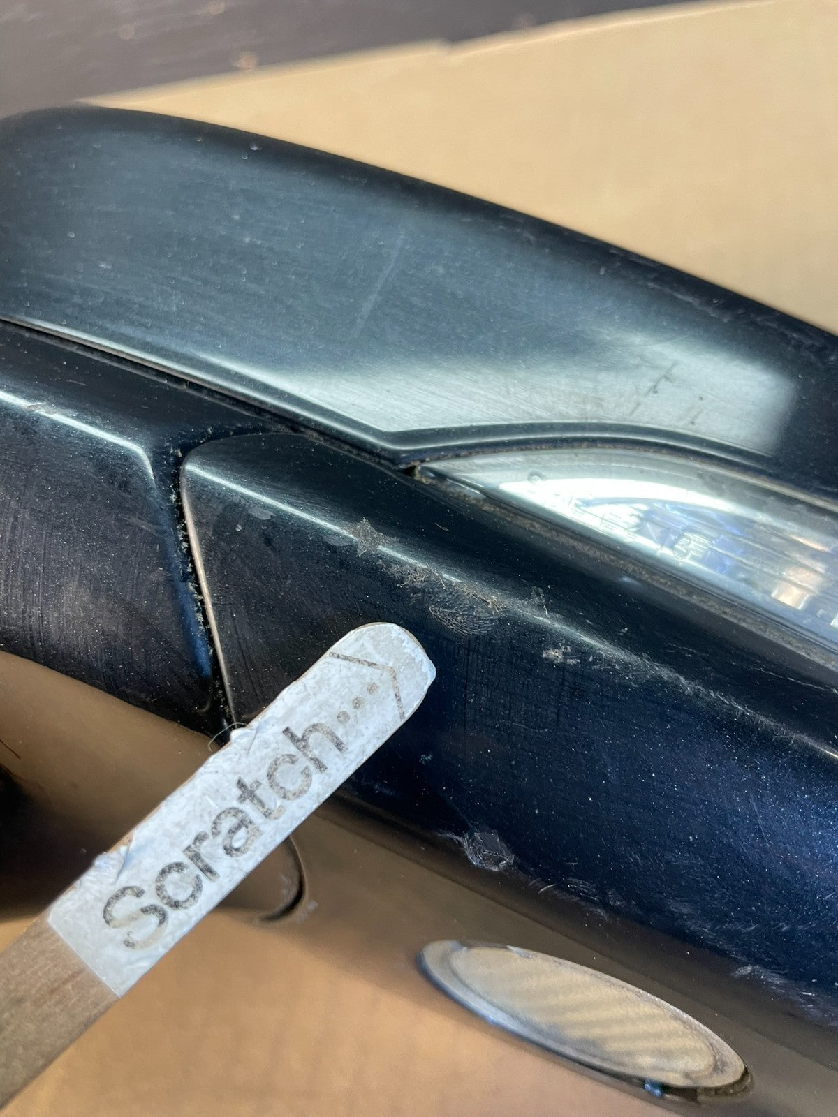 2013-2015 Ford Fusion Left Driver Side View Power Door Heated Mirror AD5537 DW7