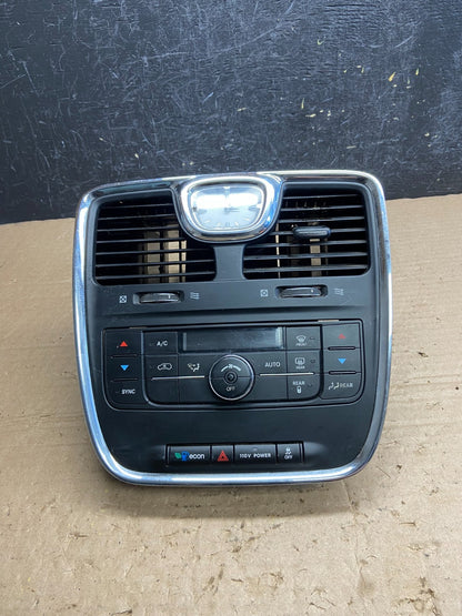 2011-2016 Chrysler Town Country Climate Control Panel Center Dash Trim AF2352 DG0