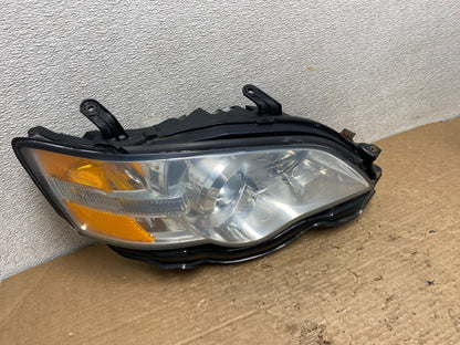 2006 to 2007 Subaru Legacy Right Passenger RH Side Black Headlight Z3046 DW2
