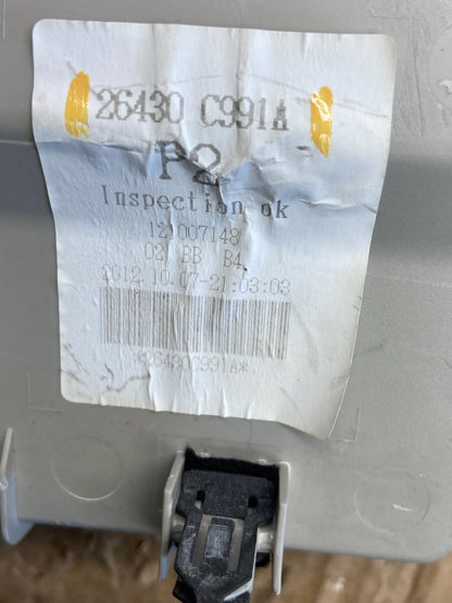2013 - 2015 Nissan Leaf Upper Overhead Console Storage AF2582 DG7