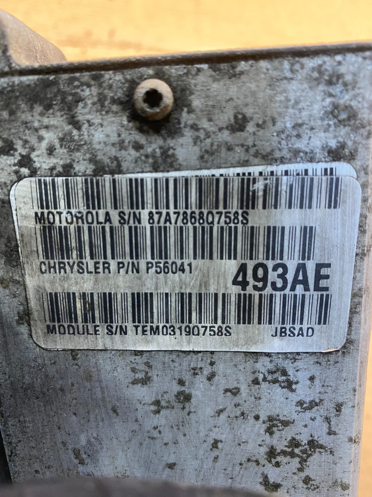 1999 Jeep Cherokee 4.0L ECM ECU Engine Control Computer Modul ad3474 DG2