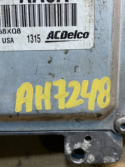 2010 - 2013 GMC Sierra 5.3L Engine Control Module ECM ECU AH7248 DW3