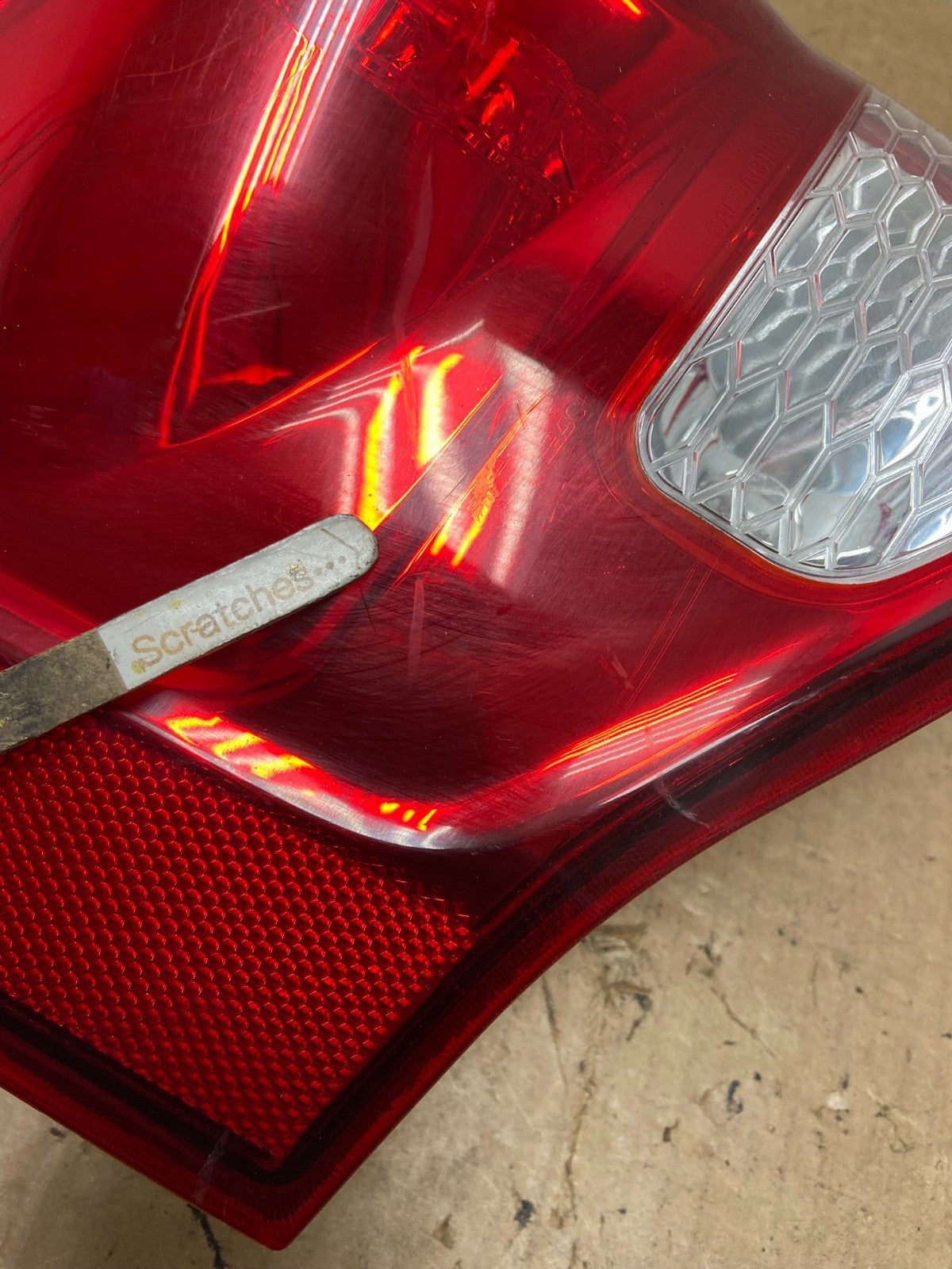 2011 to 2018 Dodge Grand Caravan Left Driver Tail Light Led DEPO AI9326 LK3