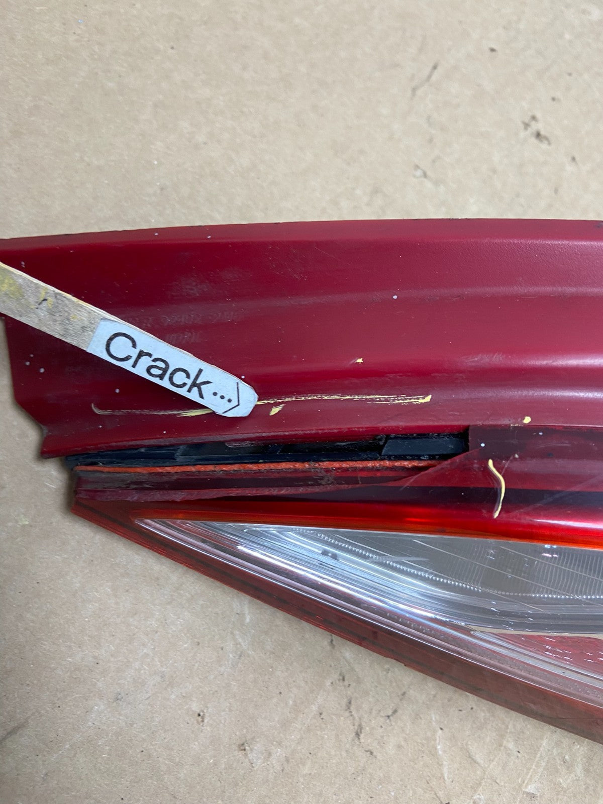2013-2016 Hyundai Genesis Coupe Right Passenger RH Tail Light AF7327 DW5