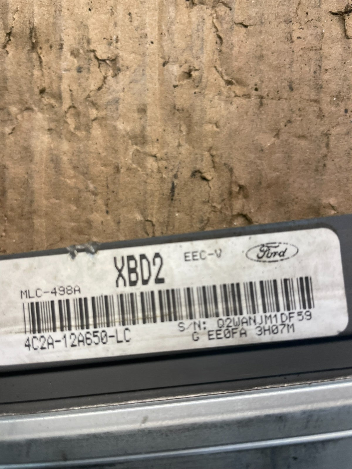 2004 Ford E-Series 4.6L Engine Control Module Computer ECU ECM s2439 DG3