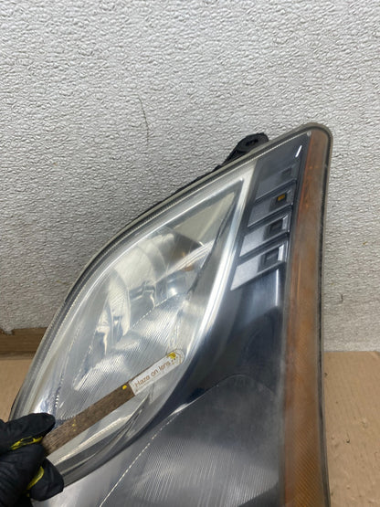 2010-2012 Nissan Sentra Halogen Left Driver LH Black Headlight U2649 DW6
